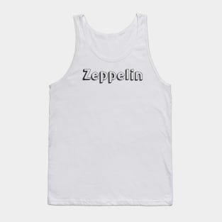 Zeppelin // Typography Design Tank Top